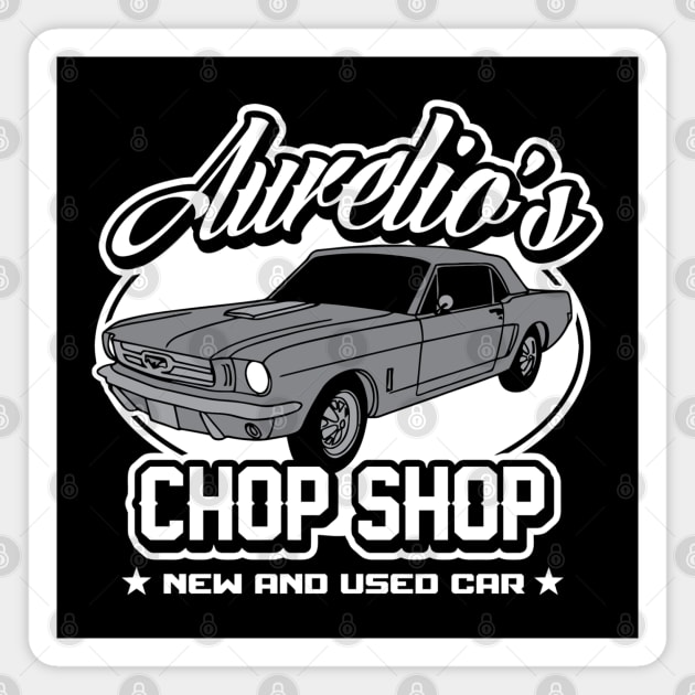 Aurelio's chop shop Magnet by buby87